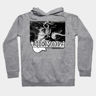 Front  Logo - tHeMoLd - est 1971 Santa Barbara Califorina Hoodie